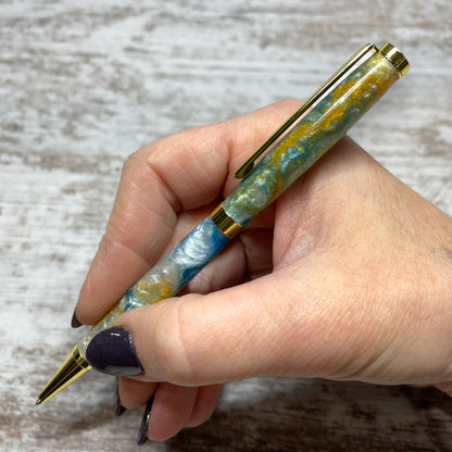 Hand Turned Resin Pens