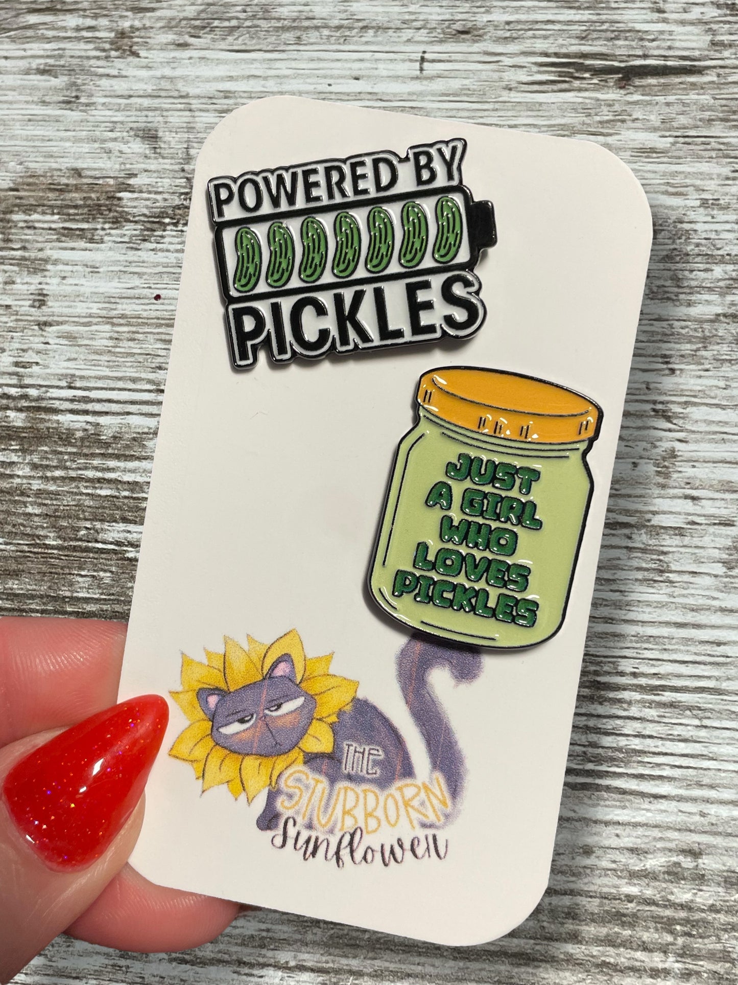 Pickle Enamel Pins