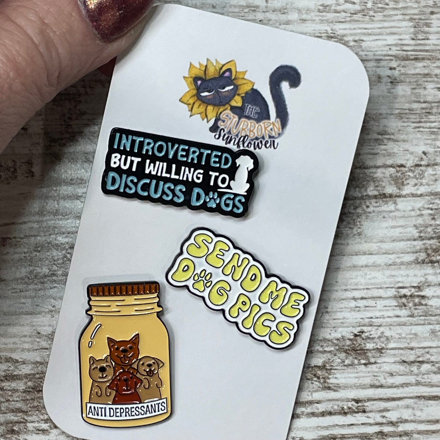 Dog Pin Packs