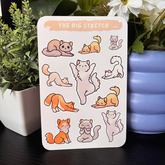 The Big Stretch Sticker Sheet