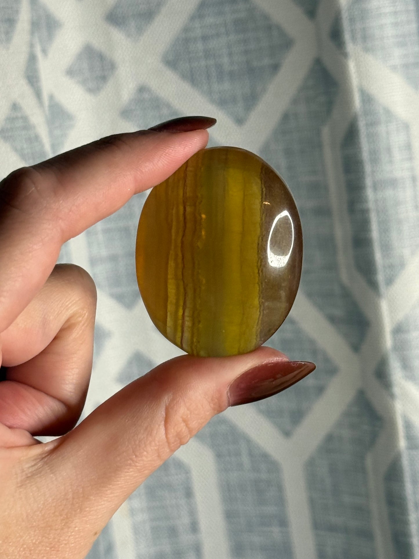 Fluorite Palm Stones