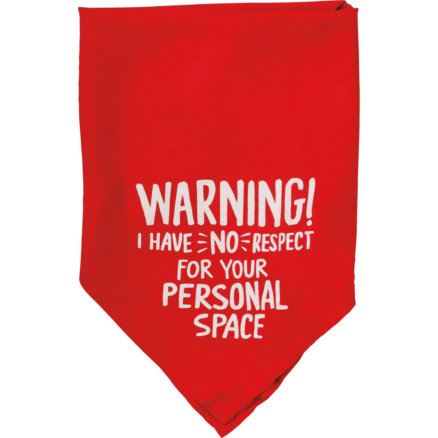 Defense/Warning Small Pet Bandana