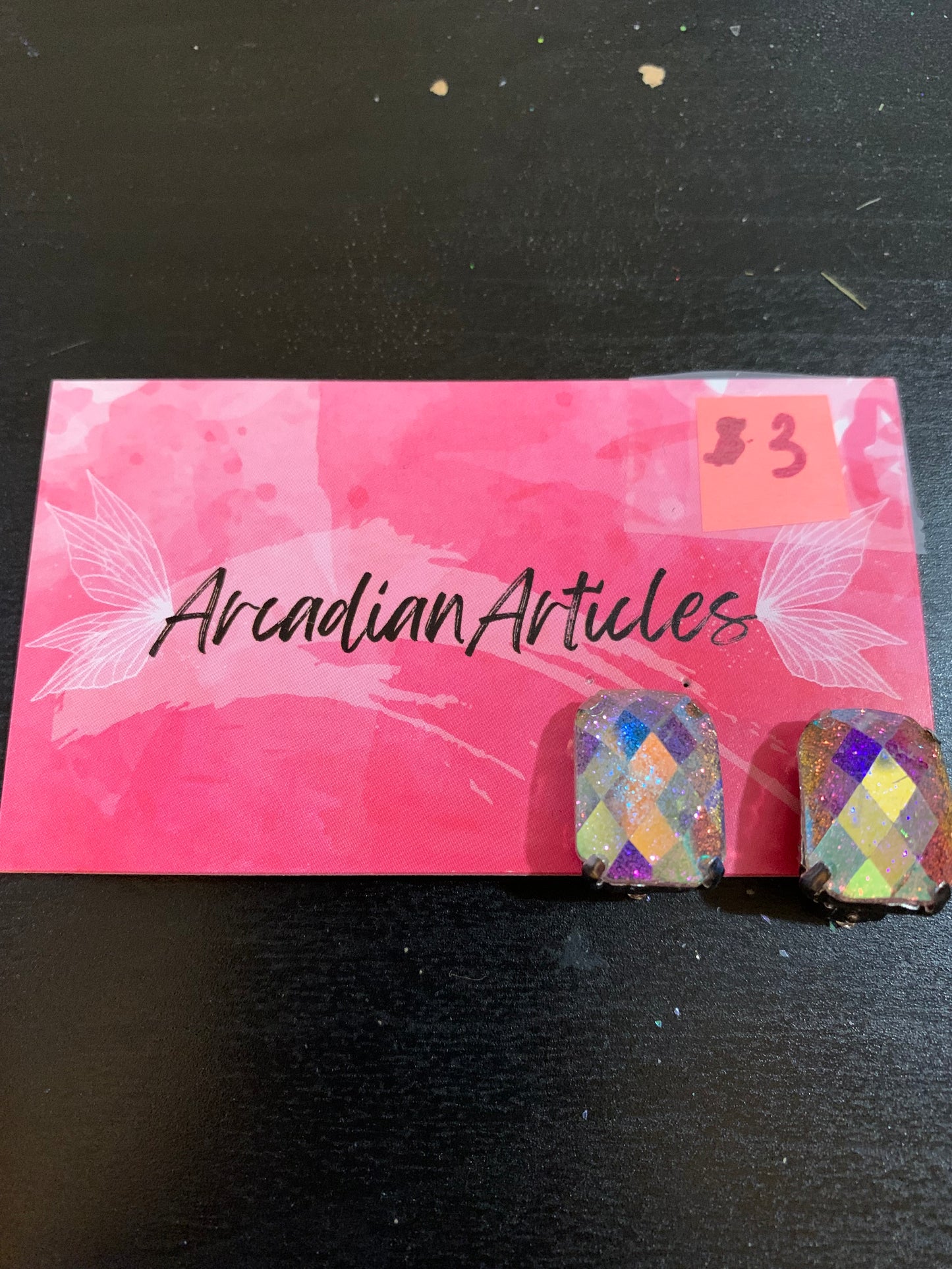 Clip On Earrings || Hearts || Novelty