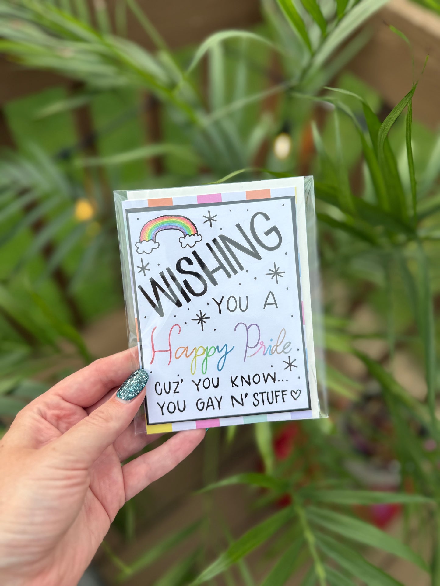 Handcrafted Greeting Cards - Pride