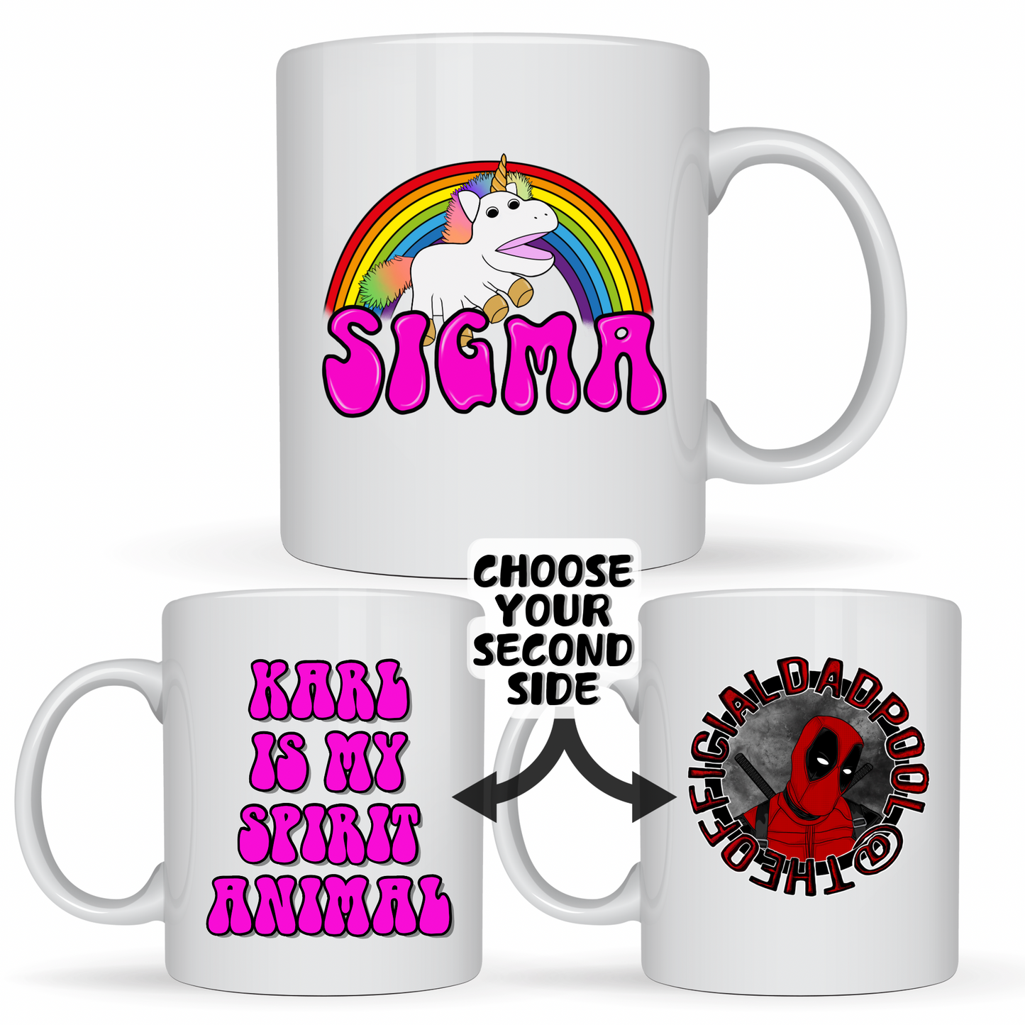 Sigma Karl the Unicorn Mug