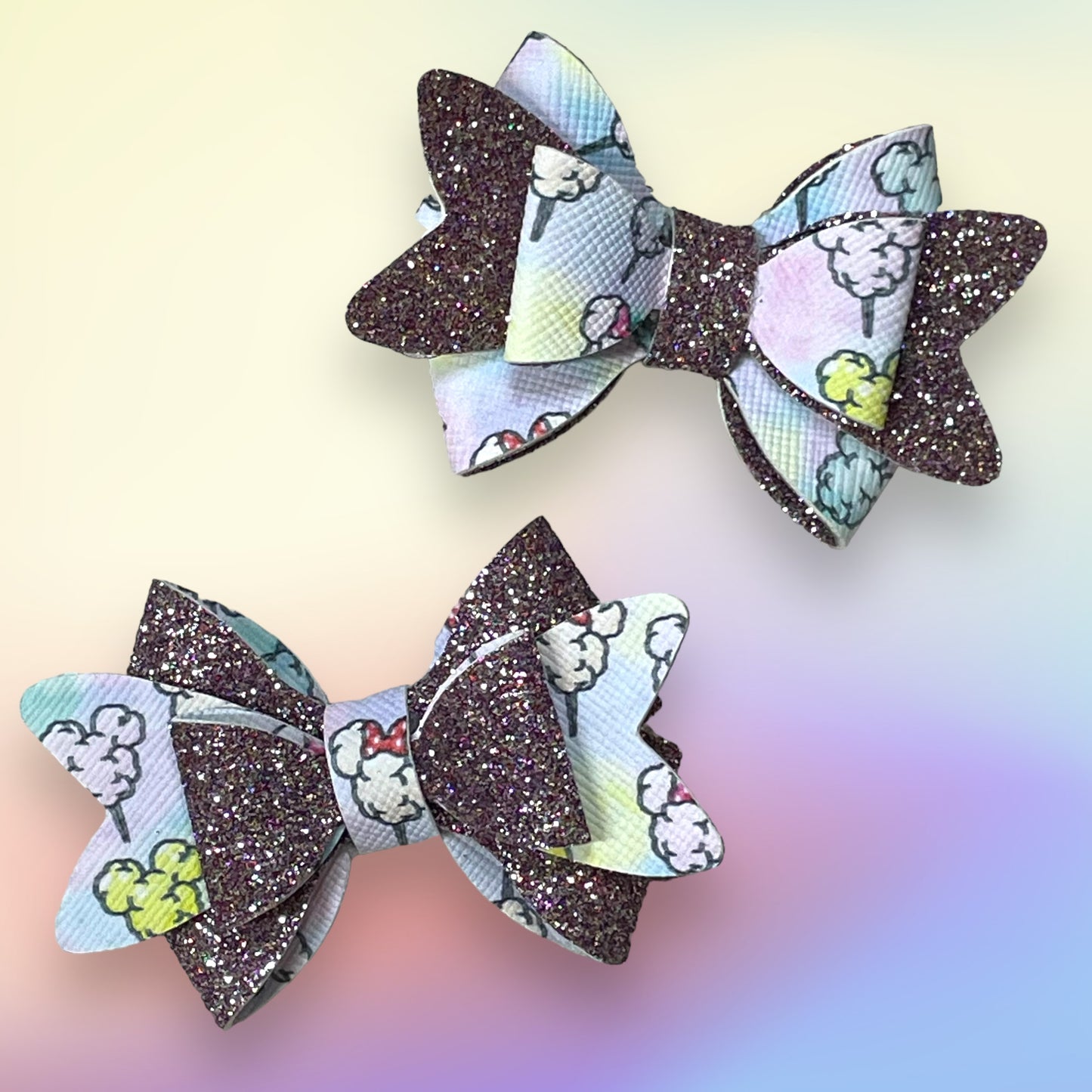 Ears to You Cotton Candy Bow Set