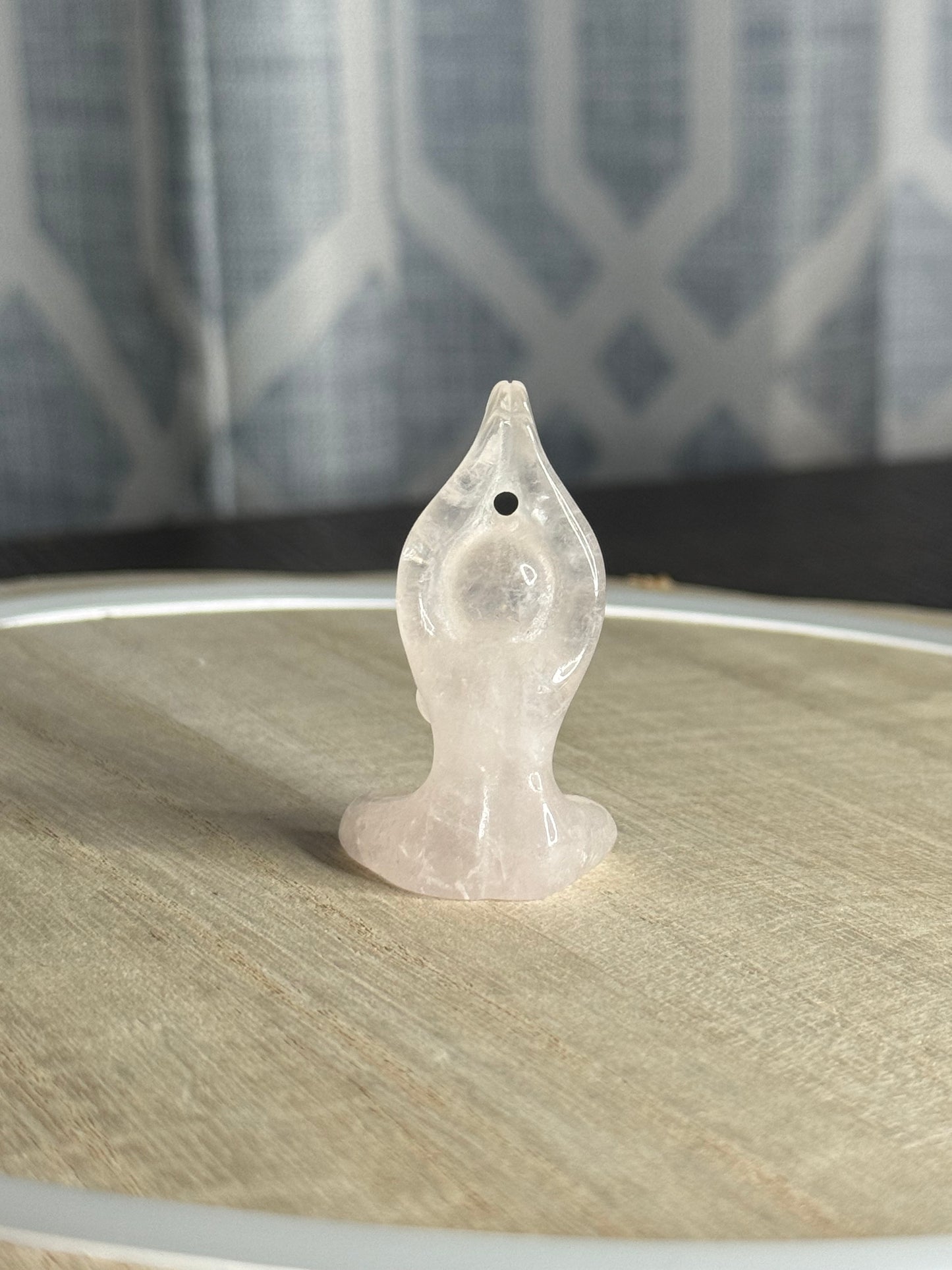 Rose Quartz Crystal Goddess