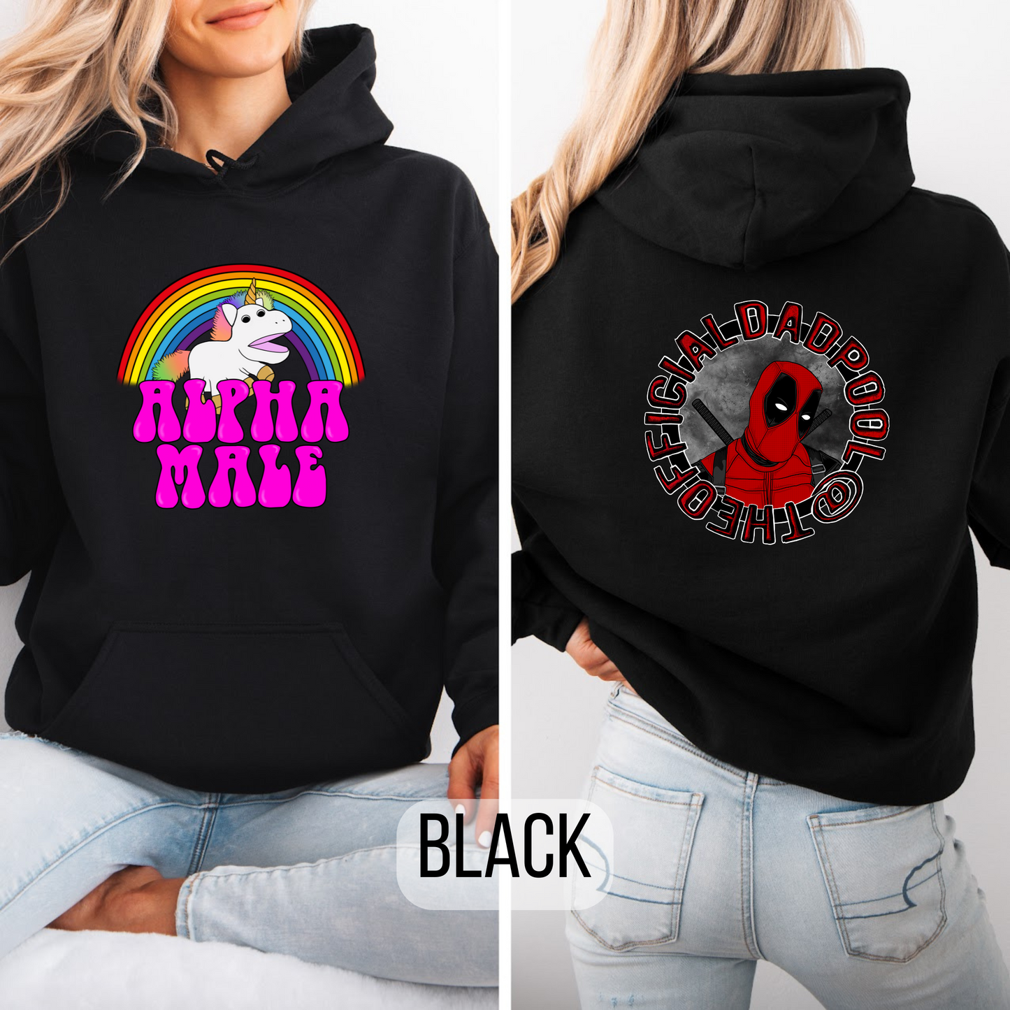 Alpha Male Unicorn Hoodie