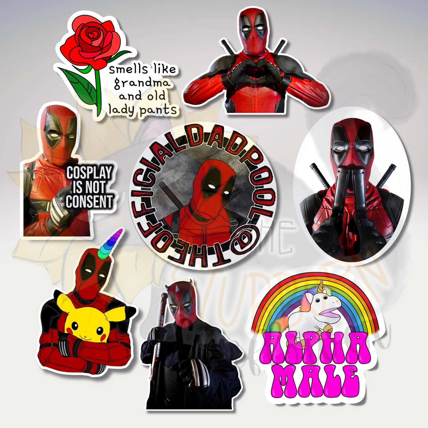 Dadpool Sticker Pack - Series Two