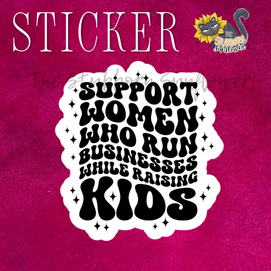 Support Women Sticker