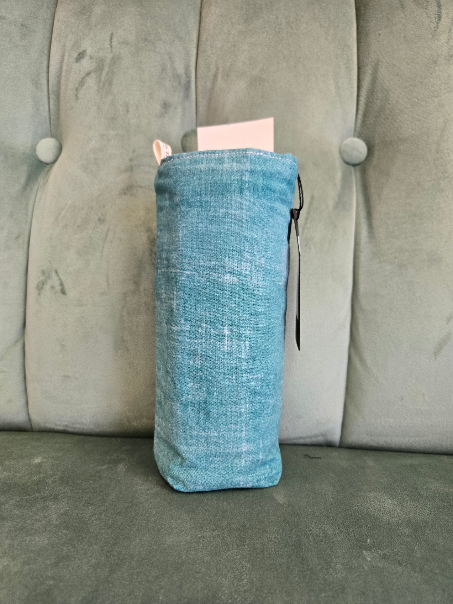 Crossbody Water Bottle Bag || Reclaimed Fabric || Upcycled Handmade
