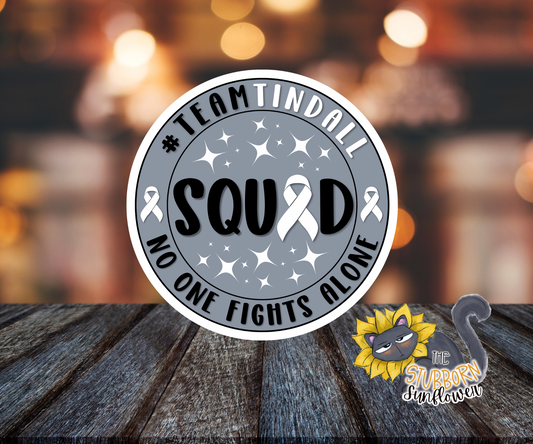Team Tindall Squad Sticker