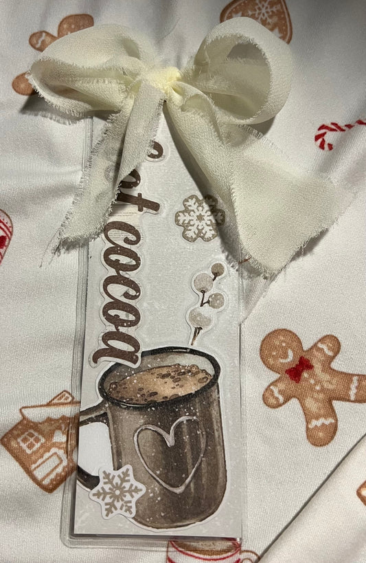 Hot Cocoa Bookmark