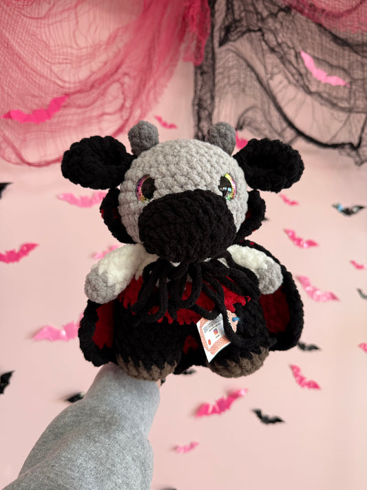 Cownt Vampire Crochet Plush