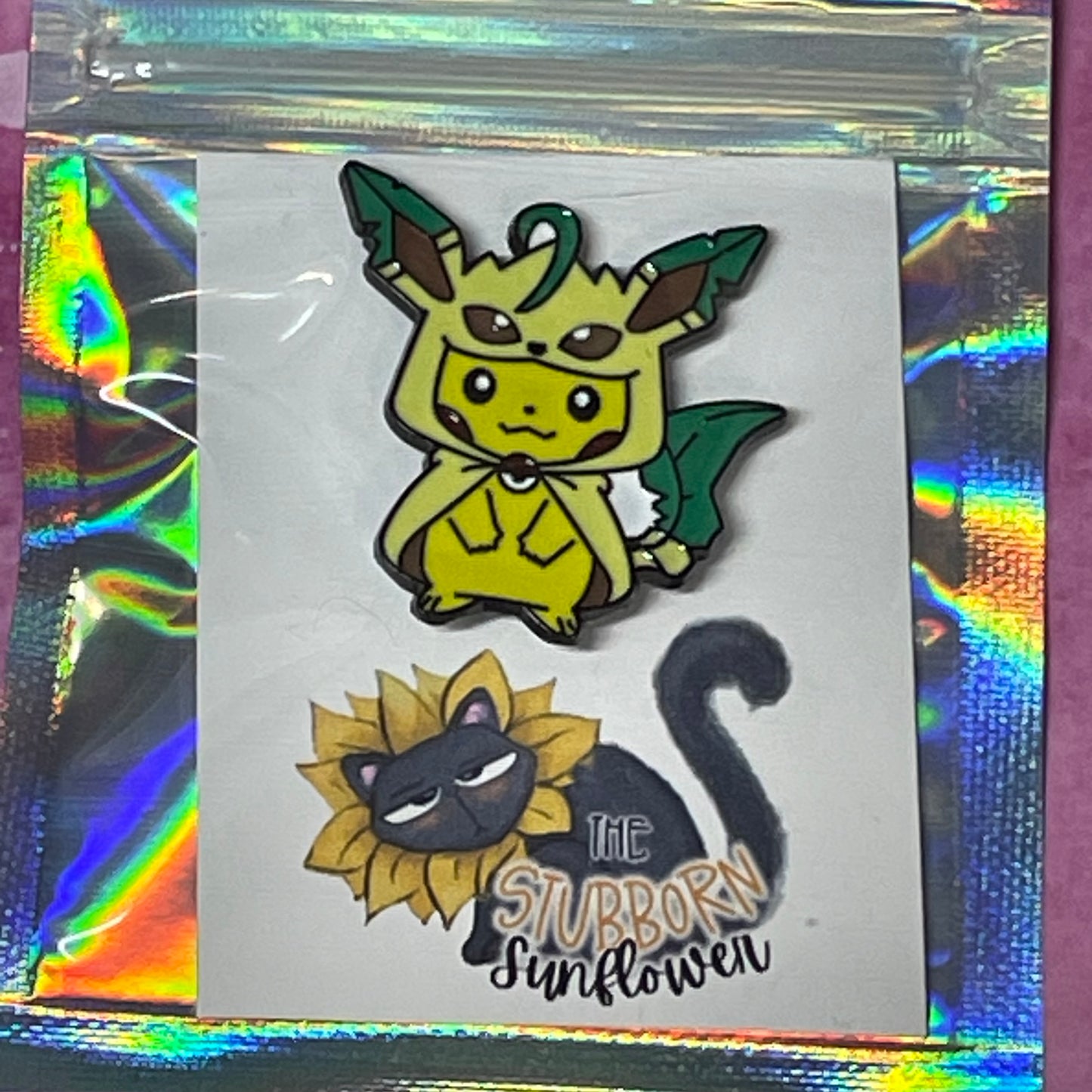 Pikachu Eevolution Costume Pin