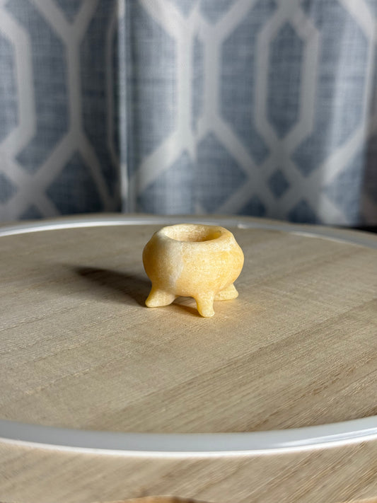 Calcite Cauldron | Sphere Holder