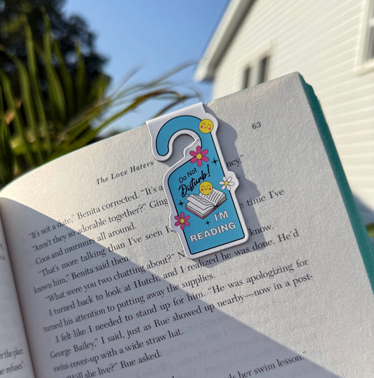 Do Not Disturb Magnetic Bookmark