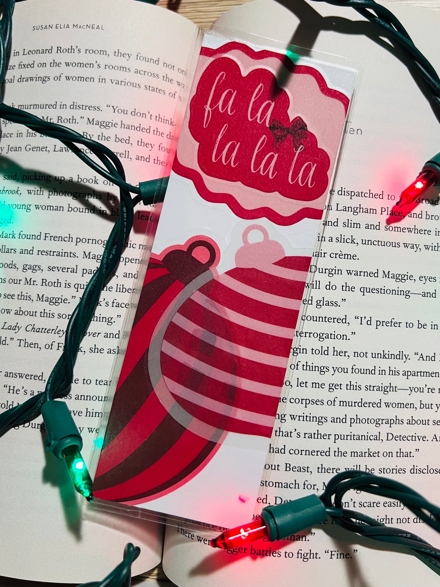 Fa La La La La Bookmark