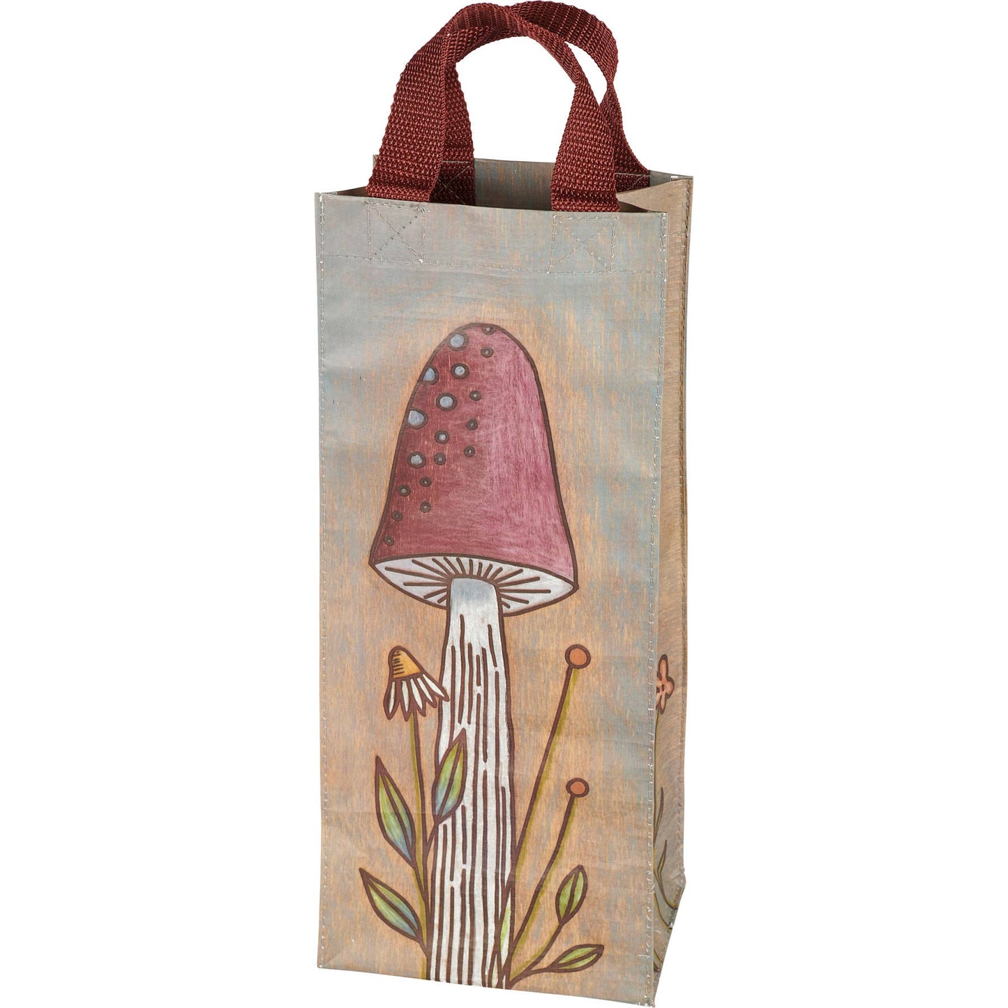 Mushroom Wine Tote