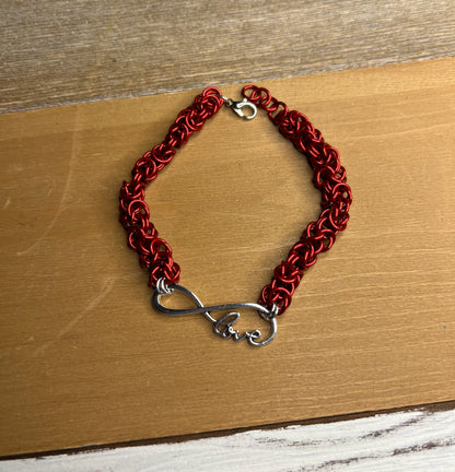 Chainmaille Love Bracelets