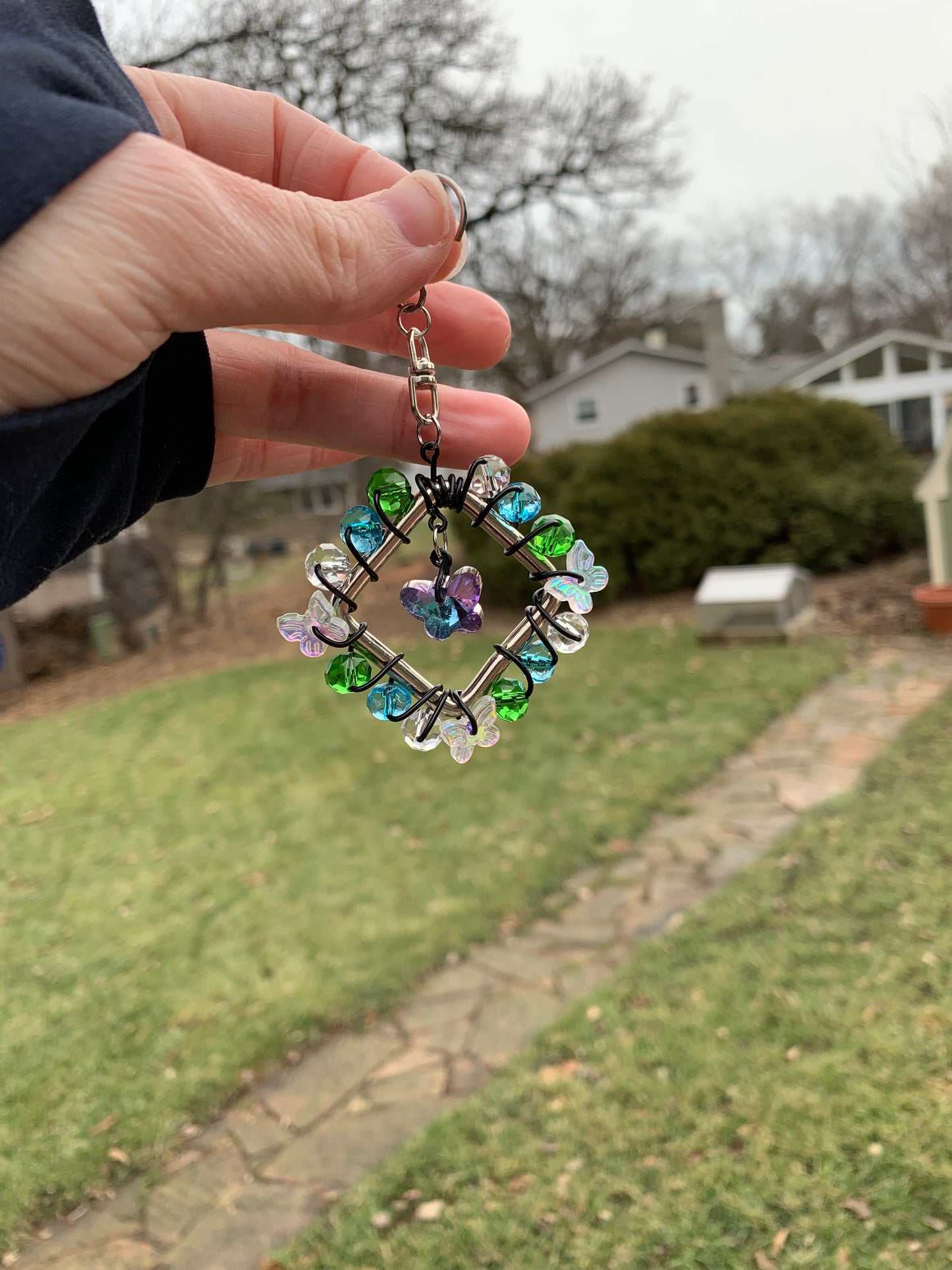 Suncatchers || Wire Wrapped || Beaded