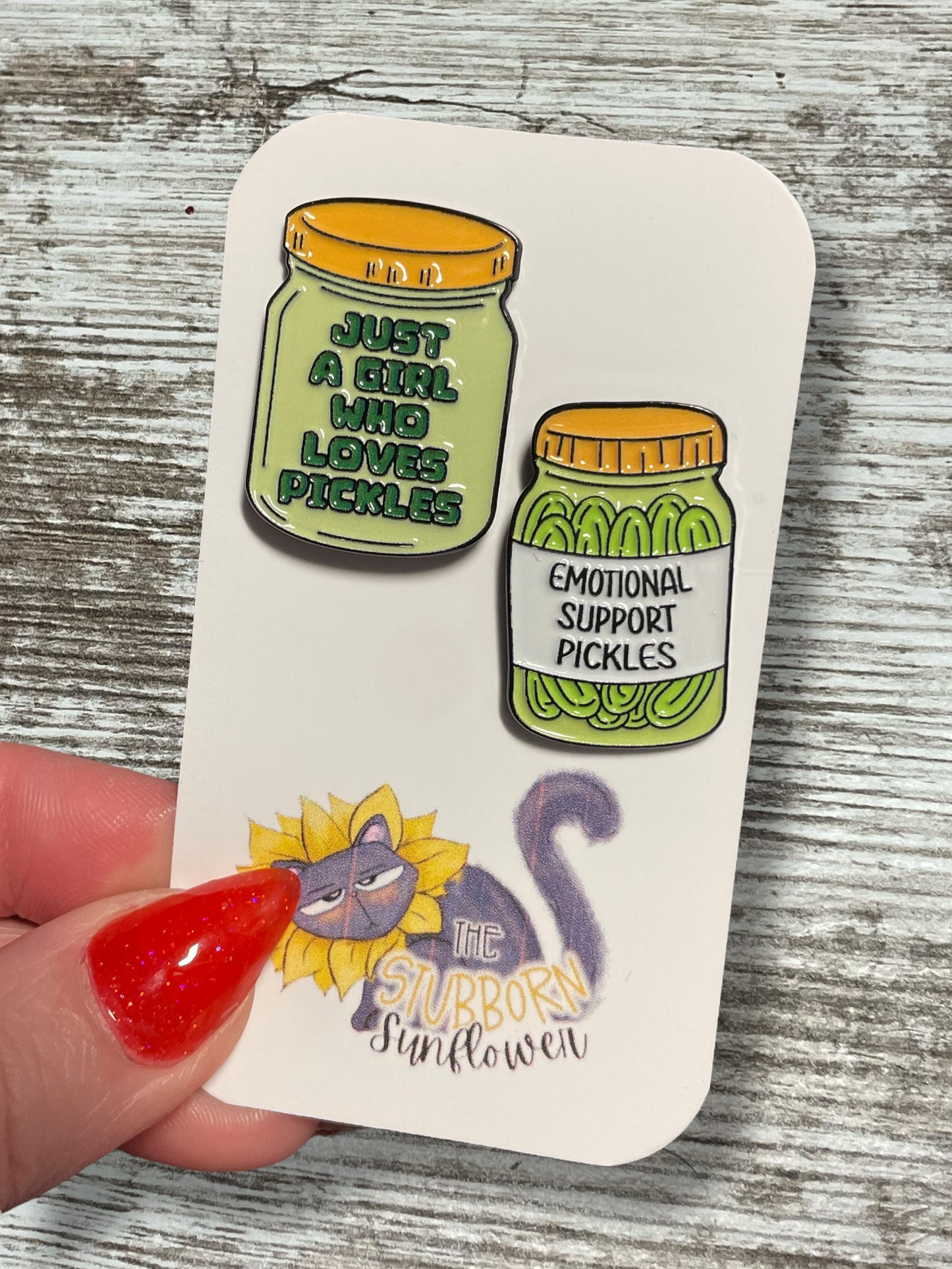 Pickle Enamel Pins