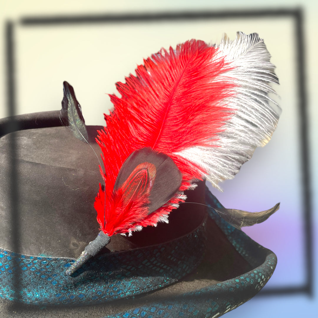 Feather Hair Clip