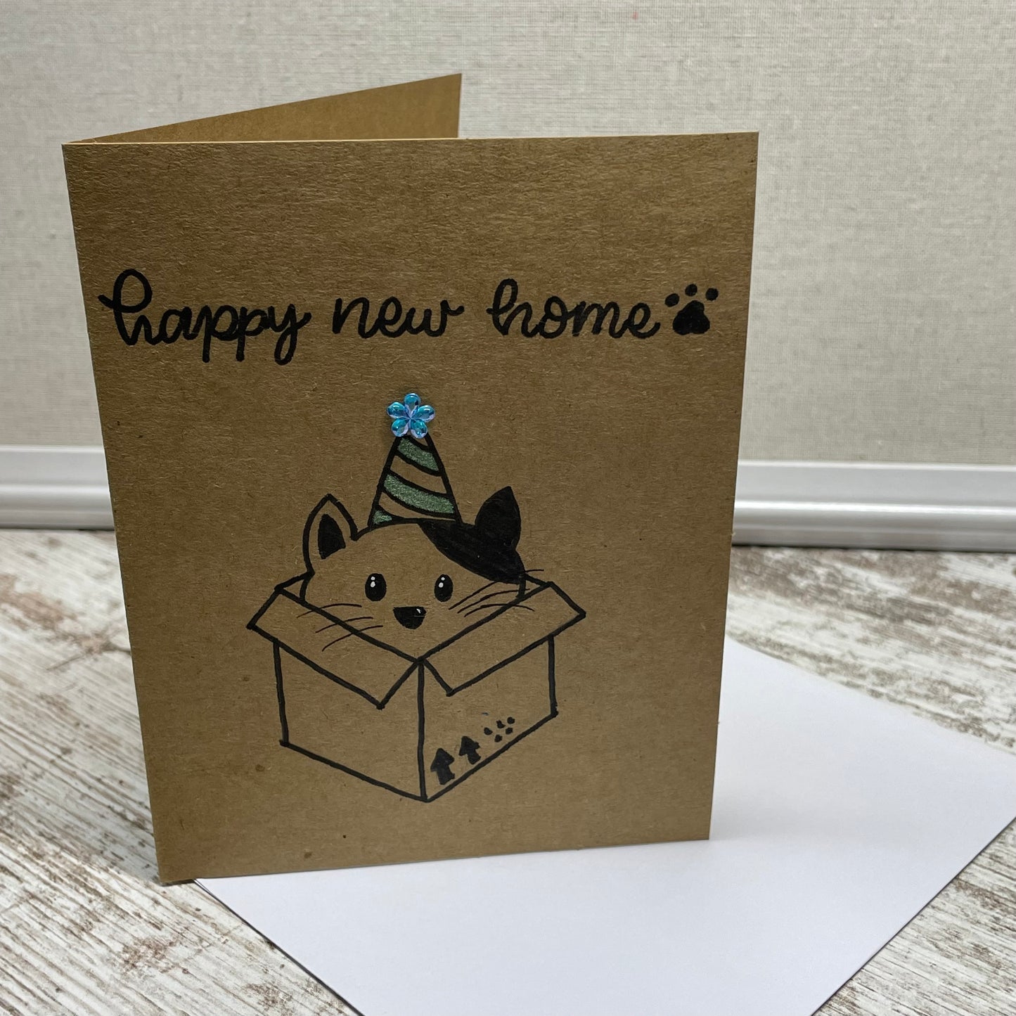 Handcrafted Greeting Cards - New Home