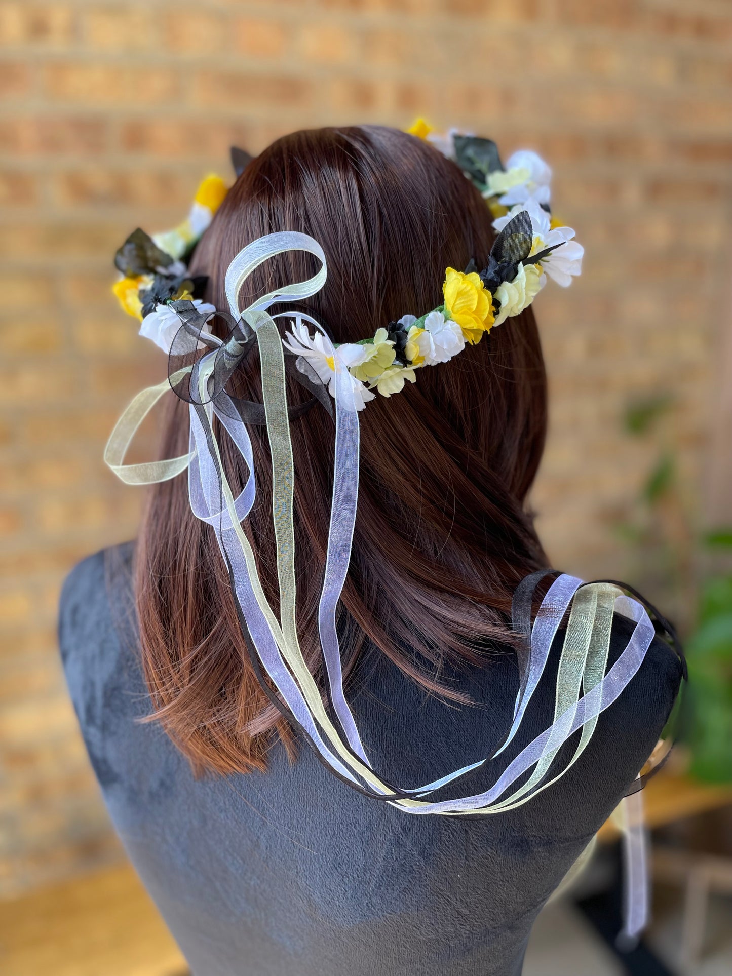 Bumblebee Flower Crown - Adult