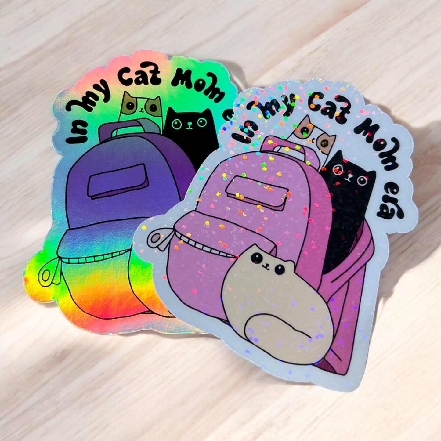 In My Cat Mom Era Sticker