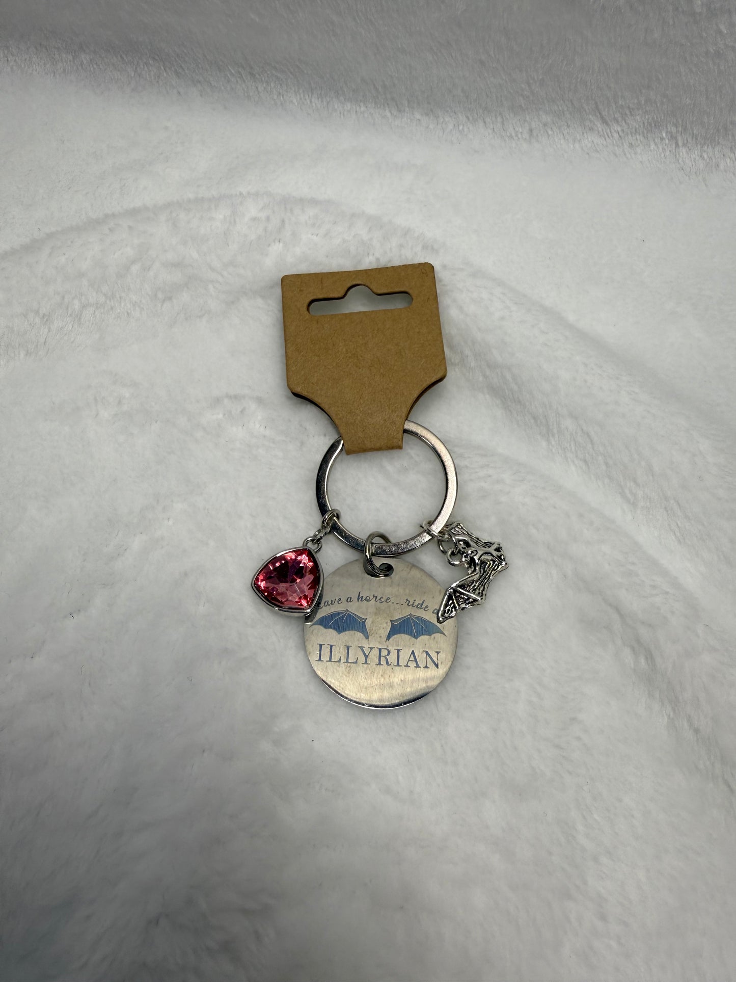 Ride an Illyrian Keychain