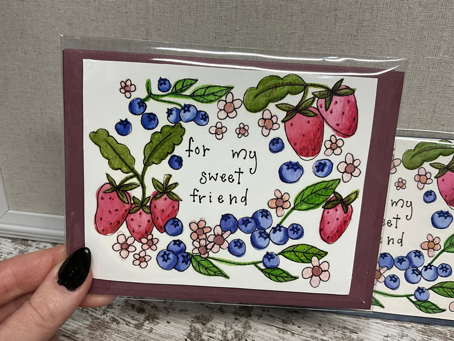 “For My Sweet Friend” Greeting Card