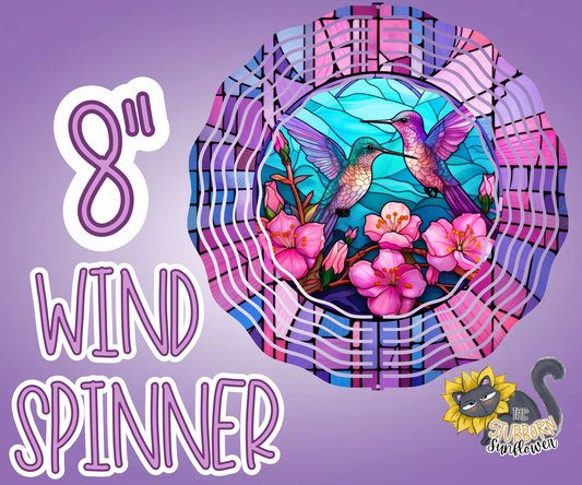 Hummingbird 8” Wind Spinner