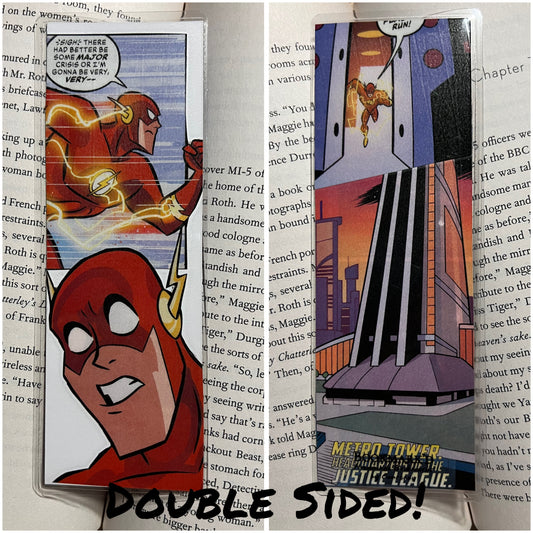 Superhero Double Sided Bookmarks