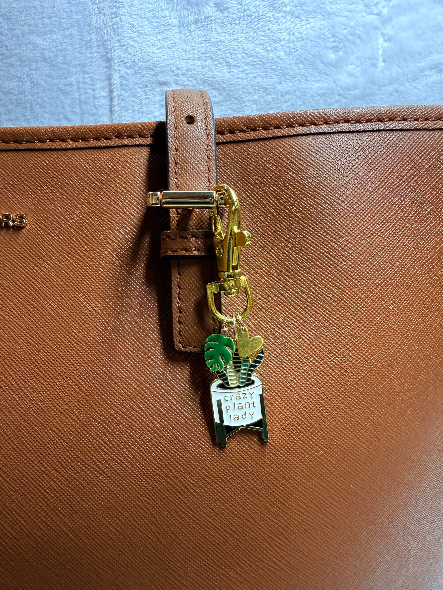 Crazy Plant Lady Bag Charm