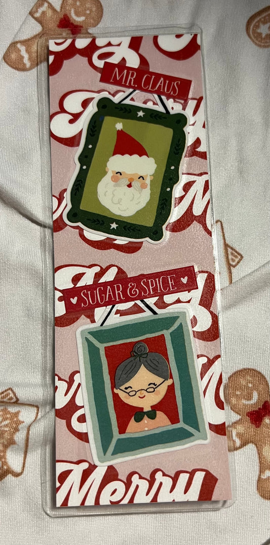 Mr & Mrs Claus Bookmark