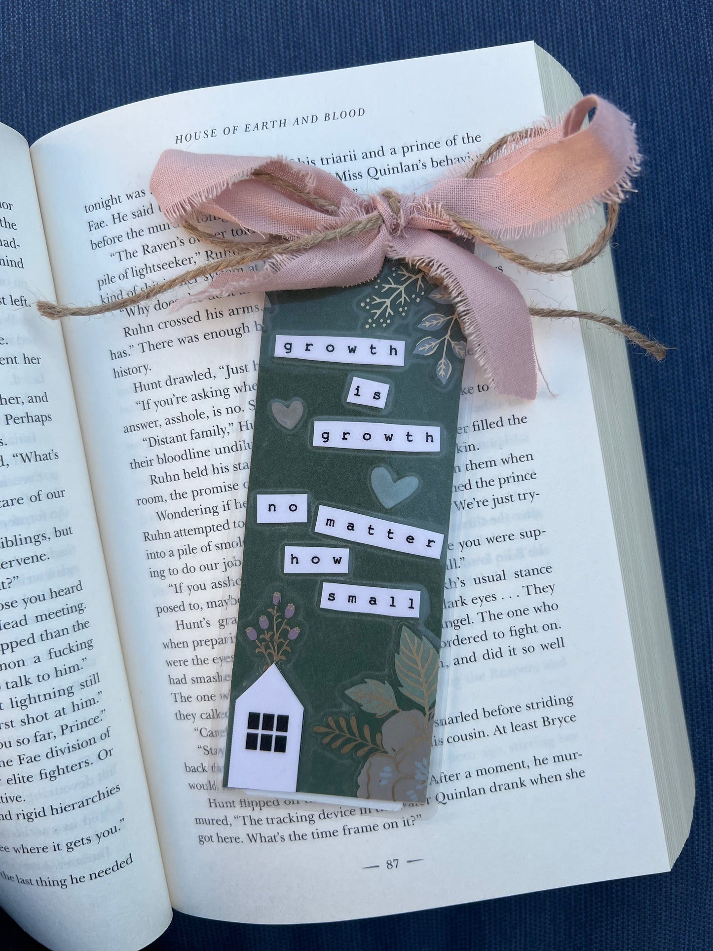 Growth Is Growth Bookmark