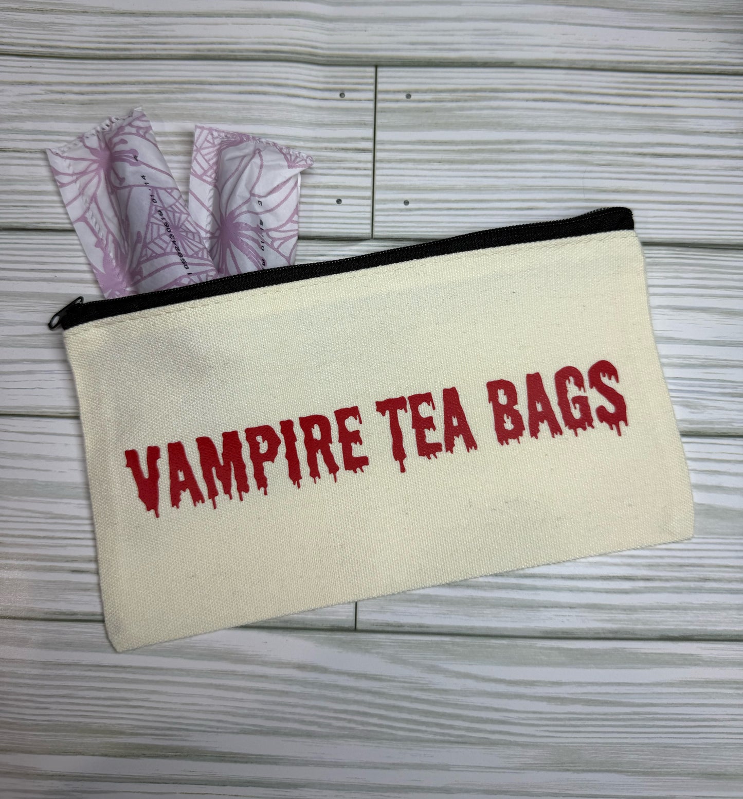 Vampire Tea Bags Period Pouch