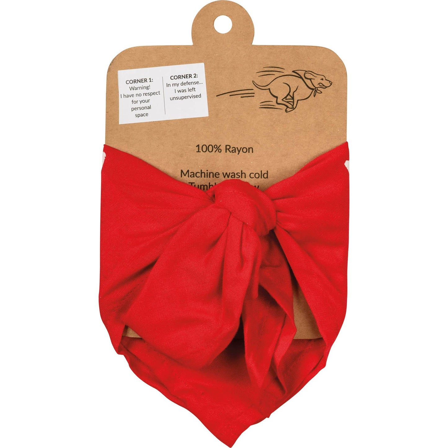 Defense/Warning Small Pet Bandana