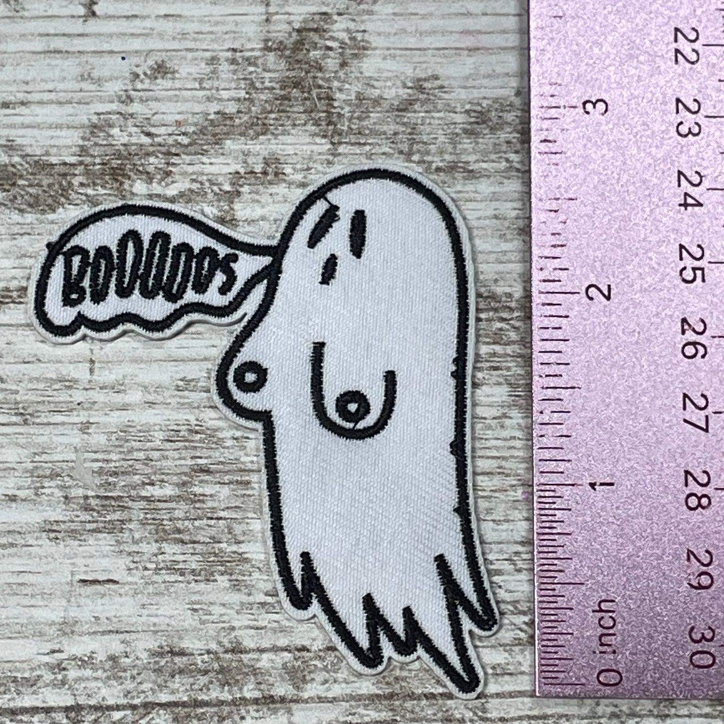 Booooobies Ghost Patch