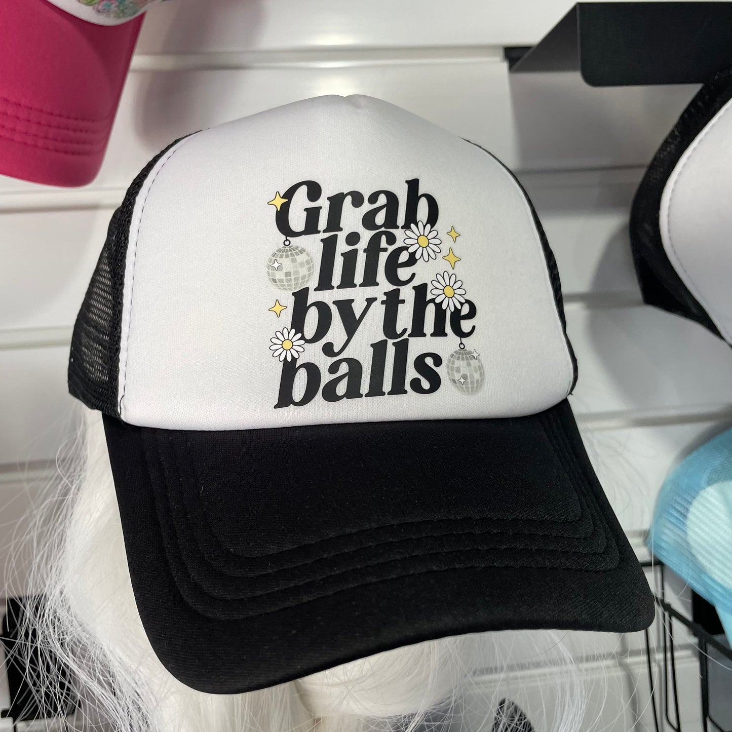 Grab Life by the Balls Trucker Hat