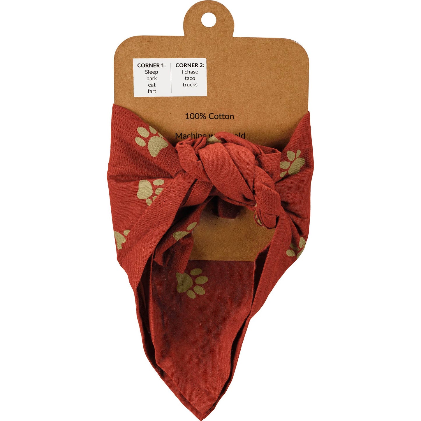 Sleep Bark/Chase Taco Large Pet Bandana