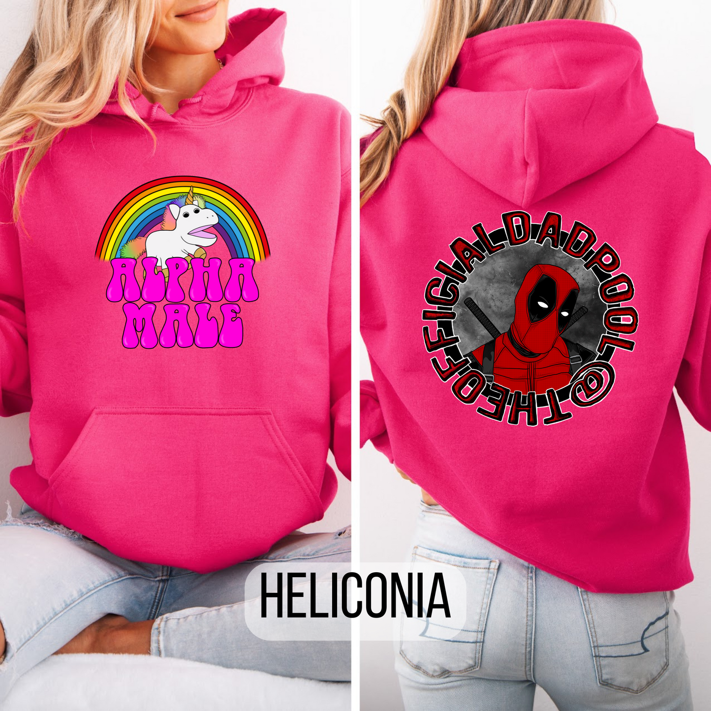 Alpha Male Unicorn Hoodie