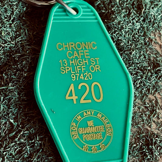 Motel Keychain - Chronic Cafe