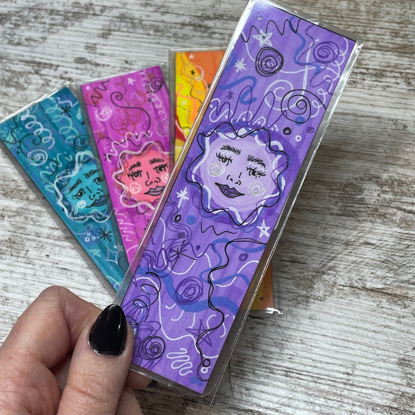 Handcrafted Expression Bookmarks