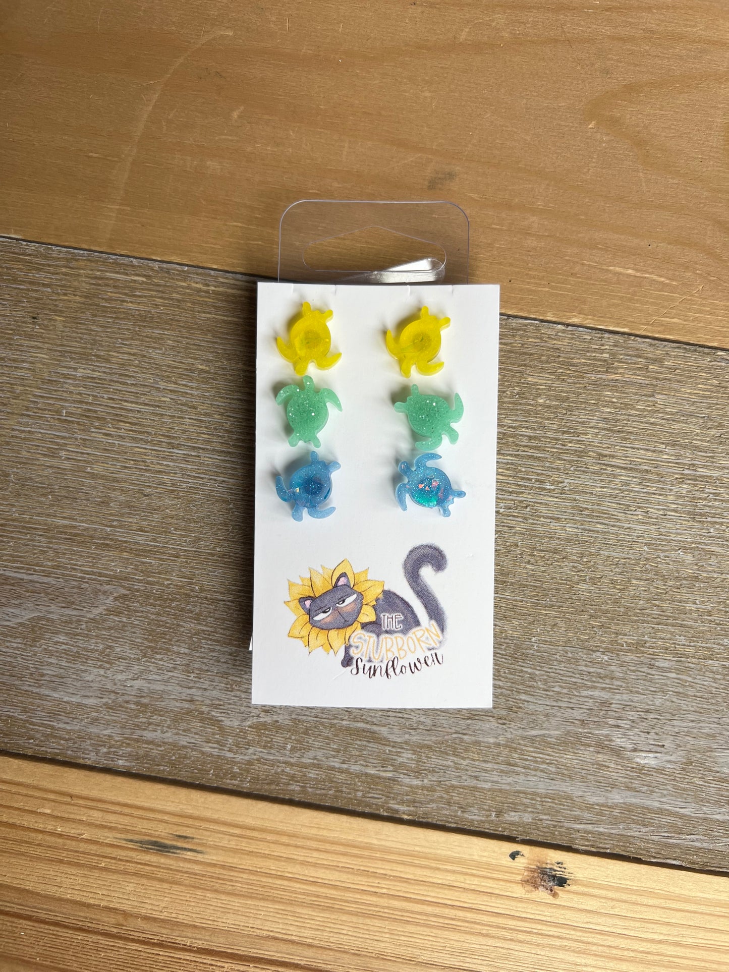 Resin Stud Earring Packs