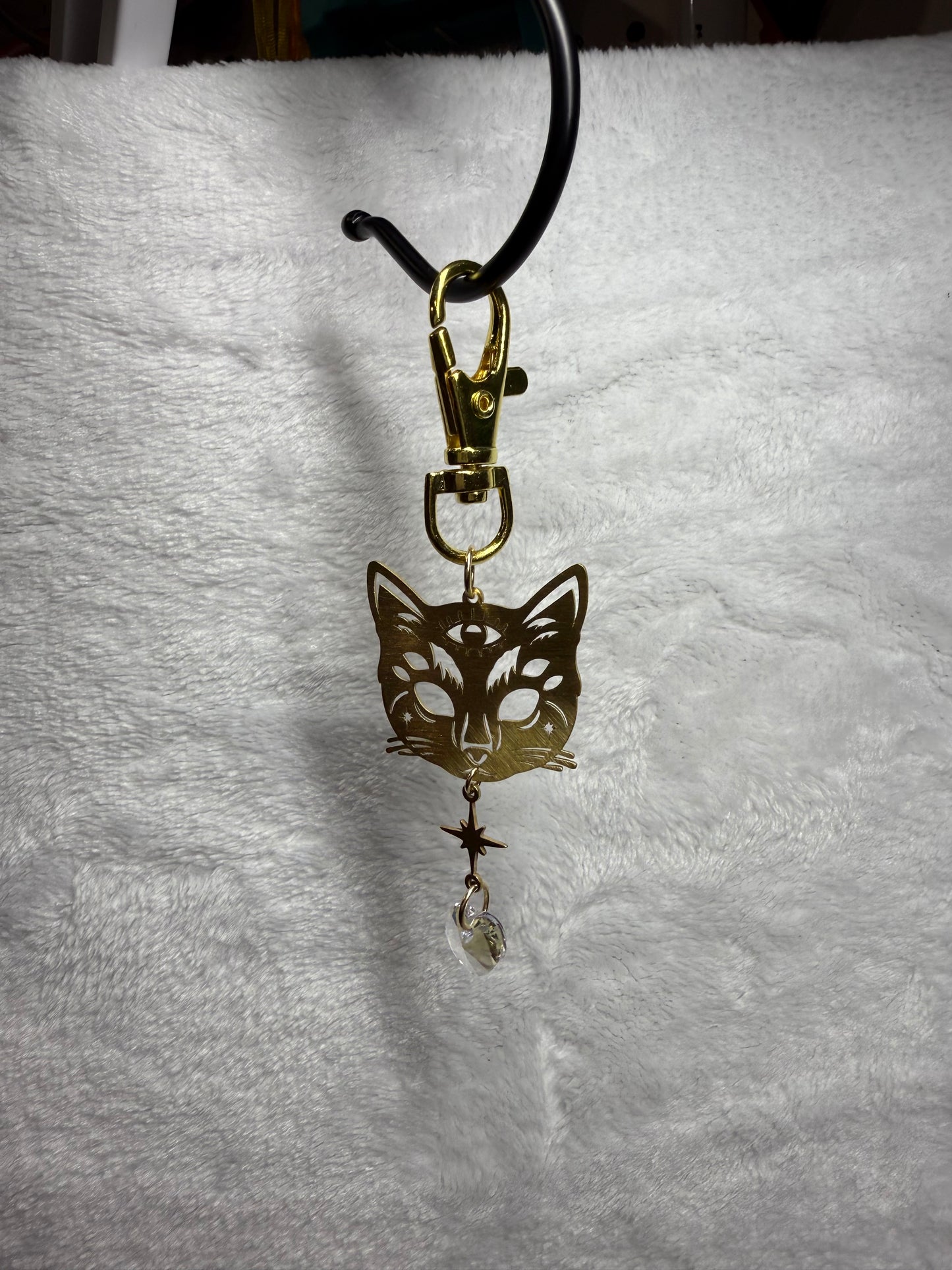 Cat of Wisdom Bag Charm