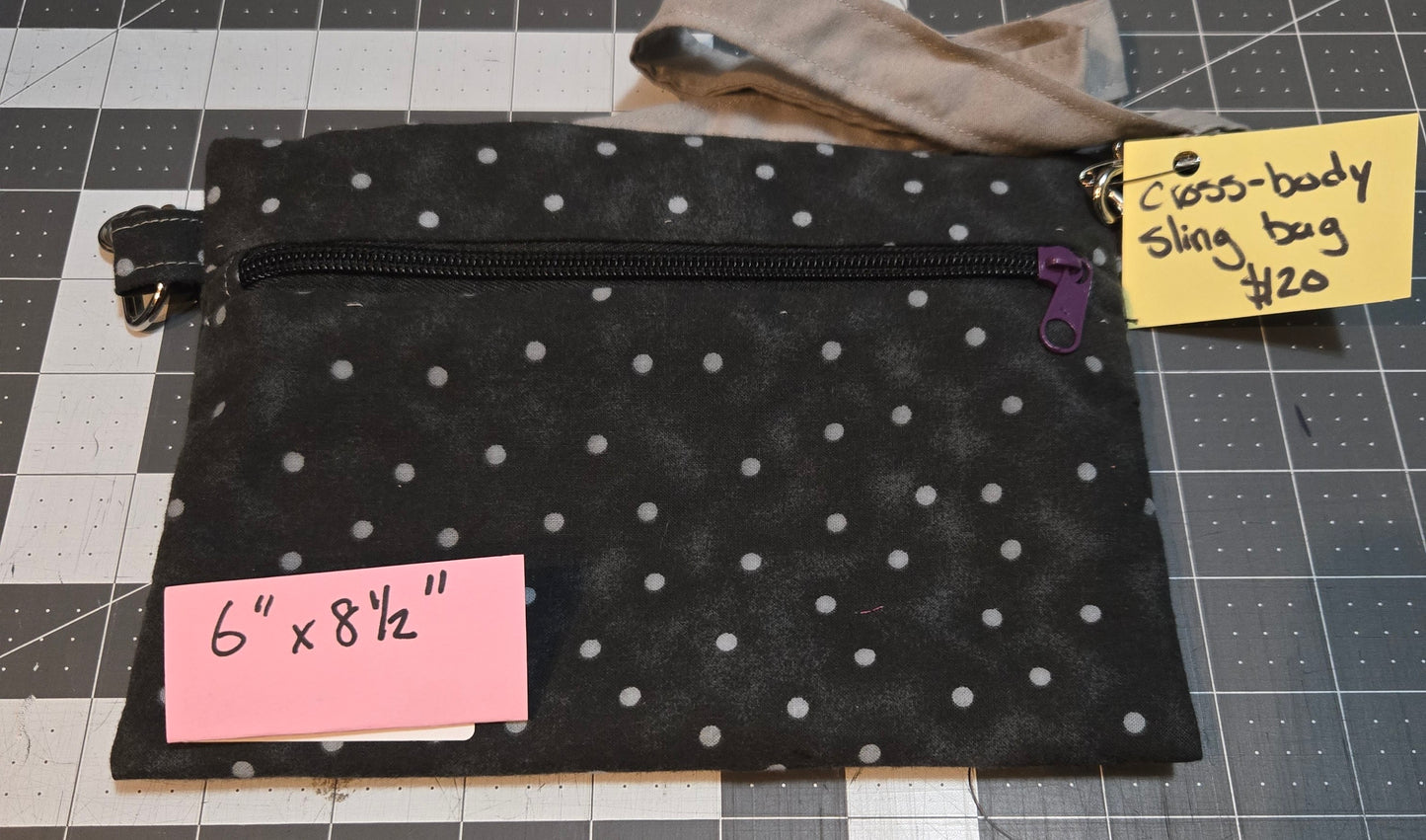 Sling Bag || Handcrafted || Upcycled Fabric