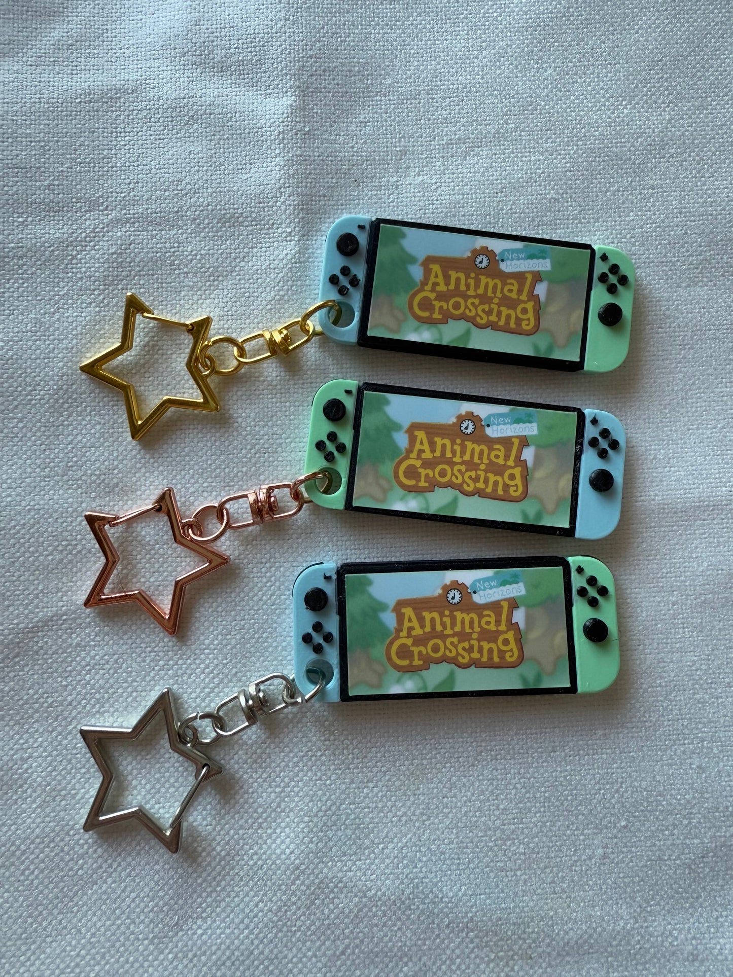 Animal Crossing Switch Keychain / 3D Printed