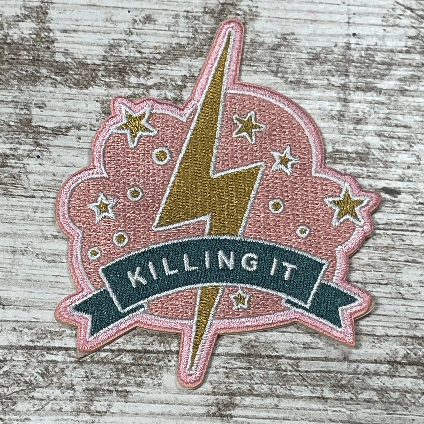 Killing It Lightning Bolt Patch